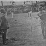 Mengistu Hailemariam makes presentation to Emperor Haileselassie I in Harerge